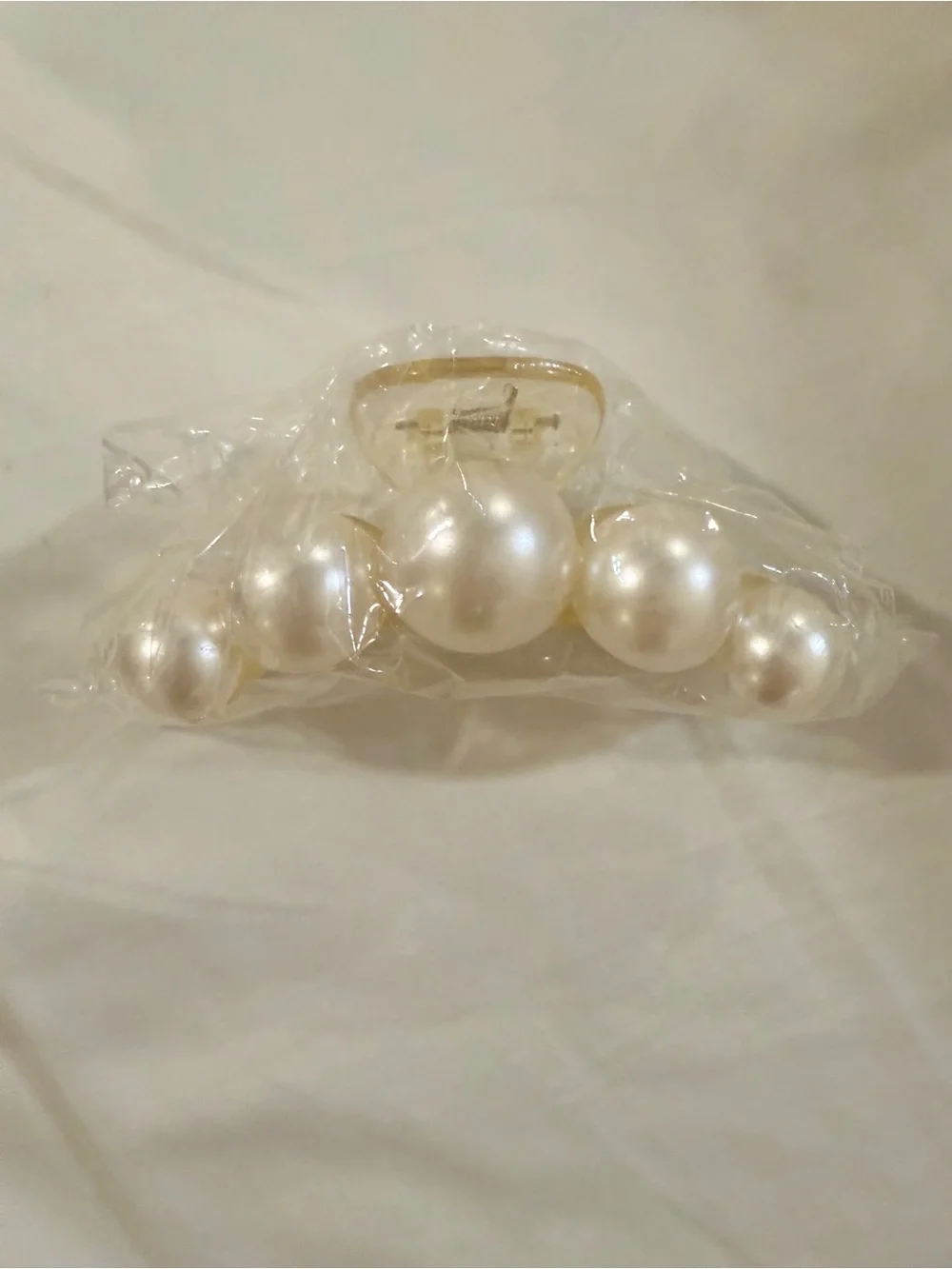 5/$25 Pearl-Accent Hair Claw Clip